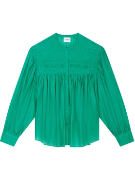 Isabel Marant Étoile Plalia Bluse, Emerald 